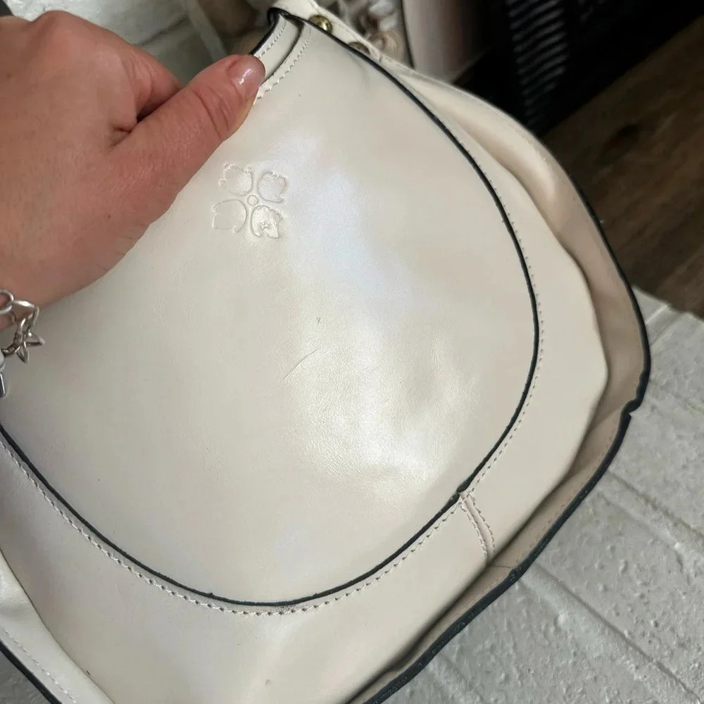 Patricia Nash Shoulder Bag Cream NEW - Picture 11 of 13